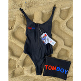 MAILLOT DE BAIN ZIPPÉ