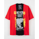 HANDCRAFTED TEE - RED/BLACK