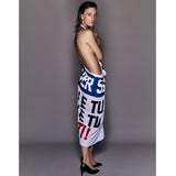E TU E TU E TU, ALZATI! FLAG DRESS
