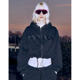 HOODIE COURT RUSH NOIR