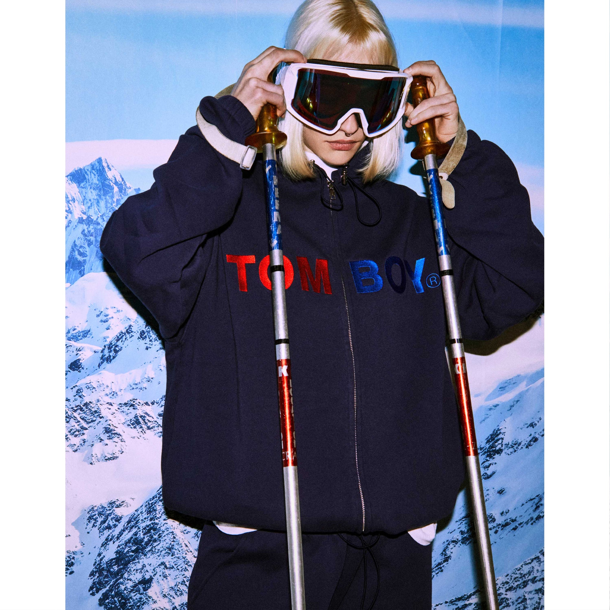 HOODIE RUSH BLEU MARINE