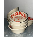 CLOPES ! CERAMIC ASHTRAY