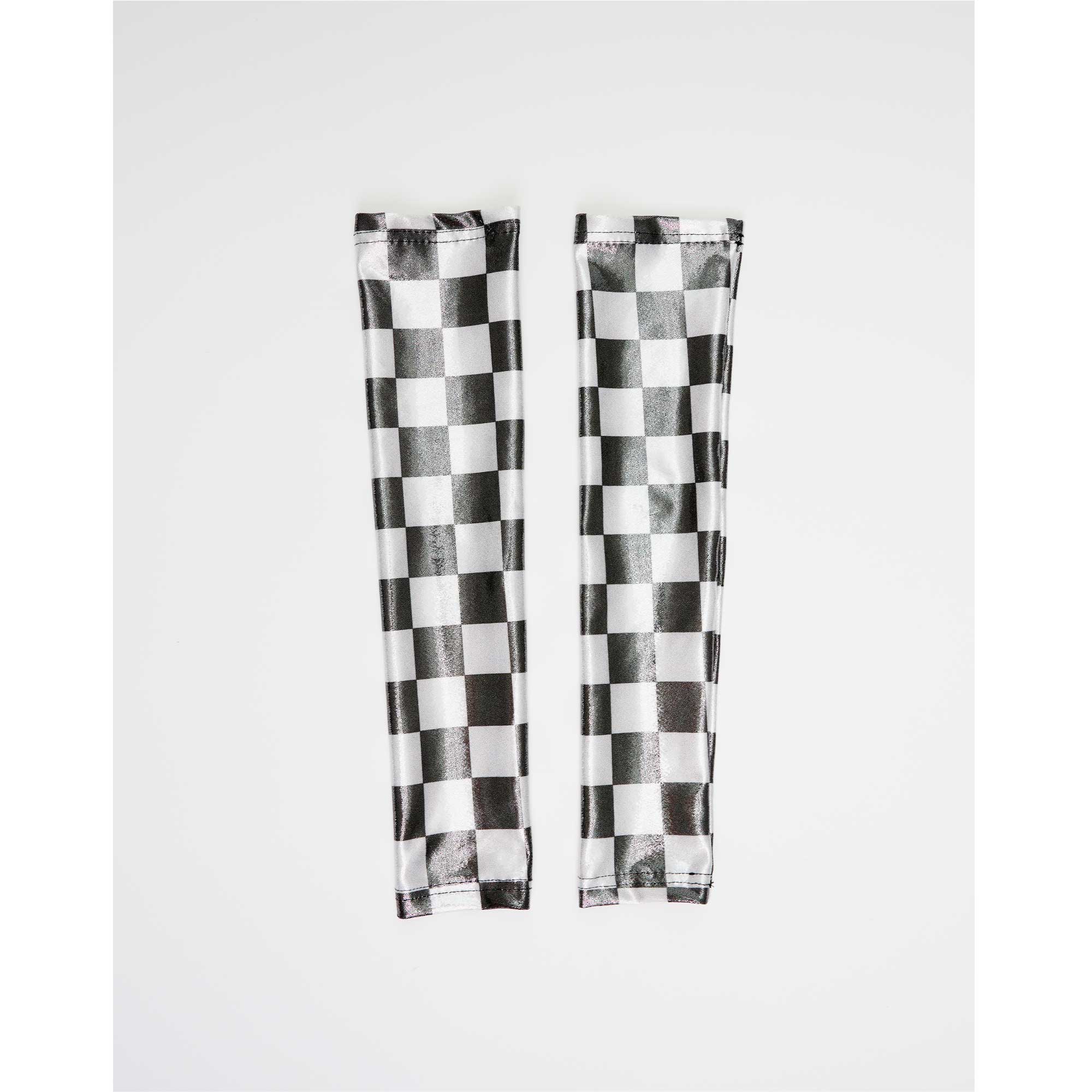 MANCHETTES EN LYCRA DAMIER