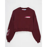 FREEZE CROP BURGUNDY