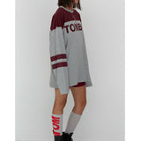 SCOTT GREY/BURGUNDY