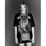 HANDCRAFTED TEE - NOIR/GRIS