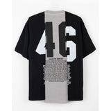 HANDCRAFTED TEE - NOIR/GRIS