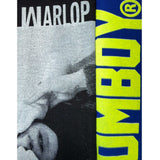 HANDCRAFTED TEE - BLEU/NOIR