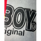 HANDCRAFTED TEE - GRIS/ROUGE
