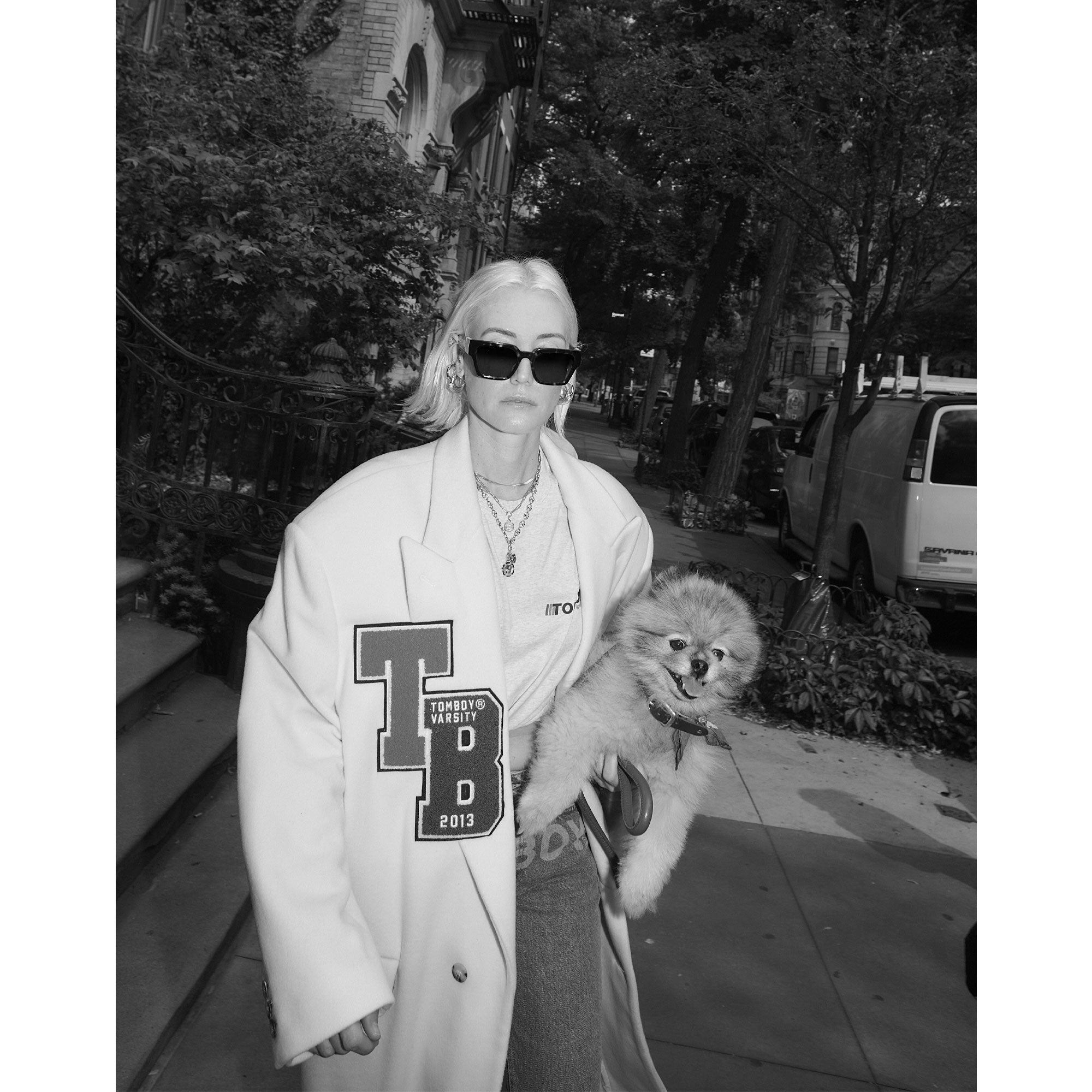 VARSITY IVORY COAT